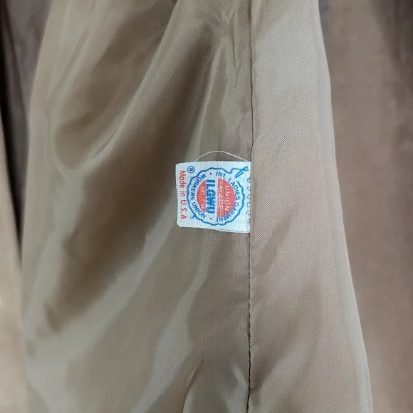 Vintage Count Romi Ultrasuede Camel Duster Coat Women's 14 Faux Suede‎ Long - Picture 7 of 8